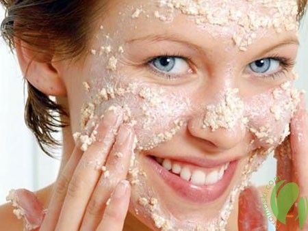 Маска для лица из геркулеса
