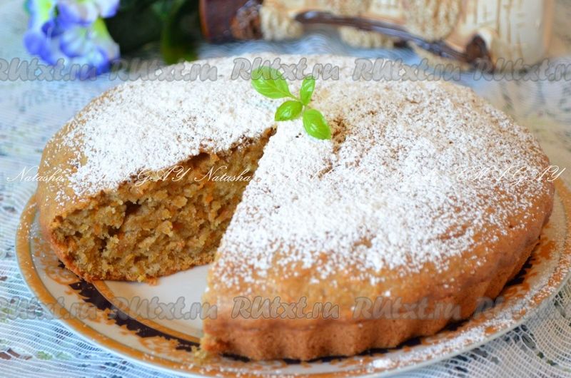 Пирог с тыквой и яблоками Пирог с тыквой и яблоками
