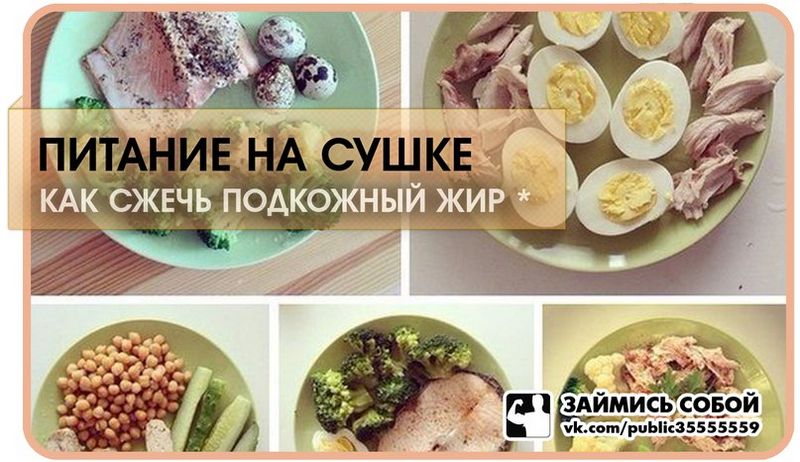 Питание для сжигания жира