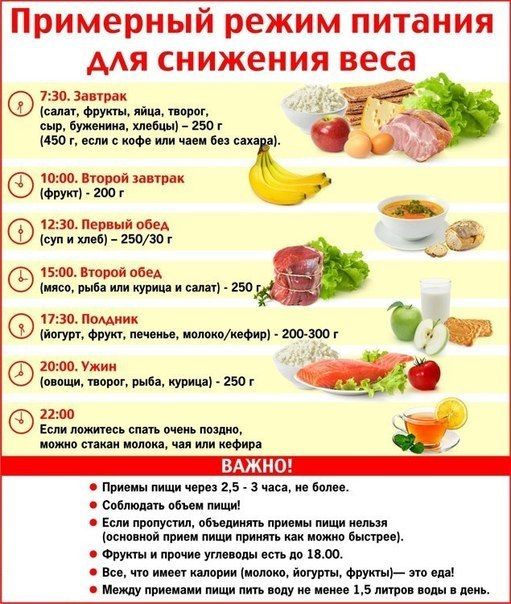 Правильное питание для снижения веса Правильное питание для снижения веса